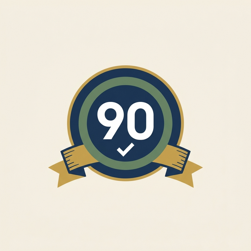 90-day risk-free trial badge